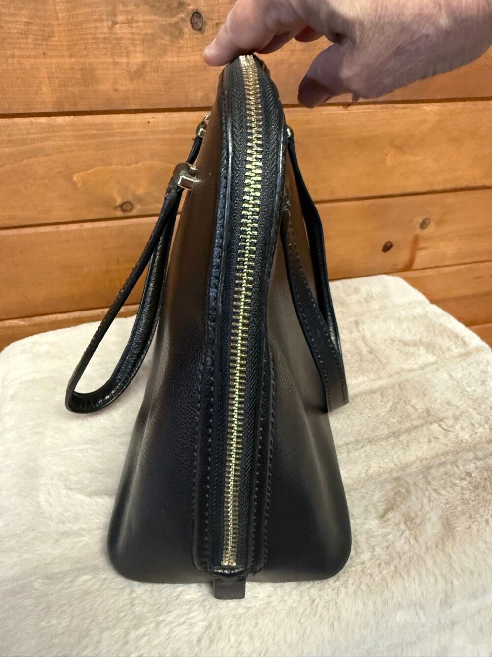 Kate Spade New York Patterson Drive Medium Dome Satchel Black - Picture 3 of 9